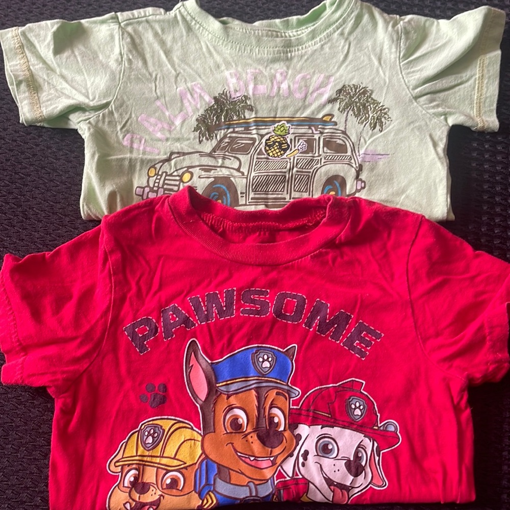 Lot of 2 Boy Tees